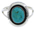 Sterling Silver Southwest Jewelry Turquoise Ring Size 5-3/4 YX34799